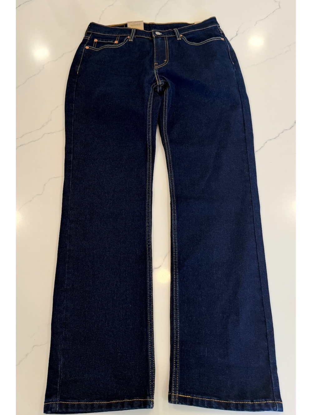 NEW Mens Levis 514 Straight Fit Dark Wash Size 30x30